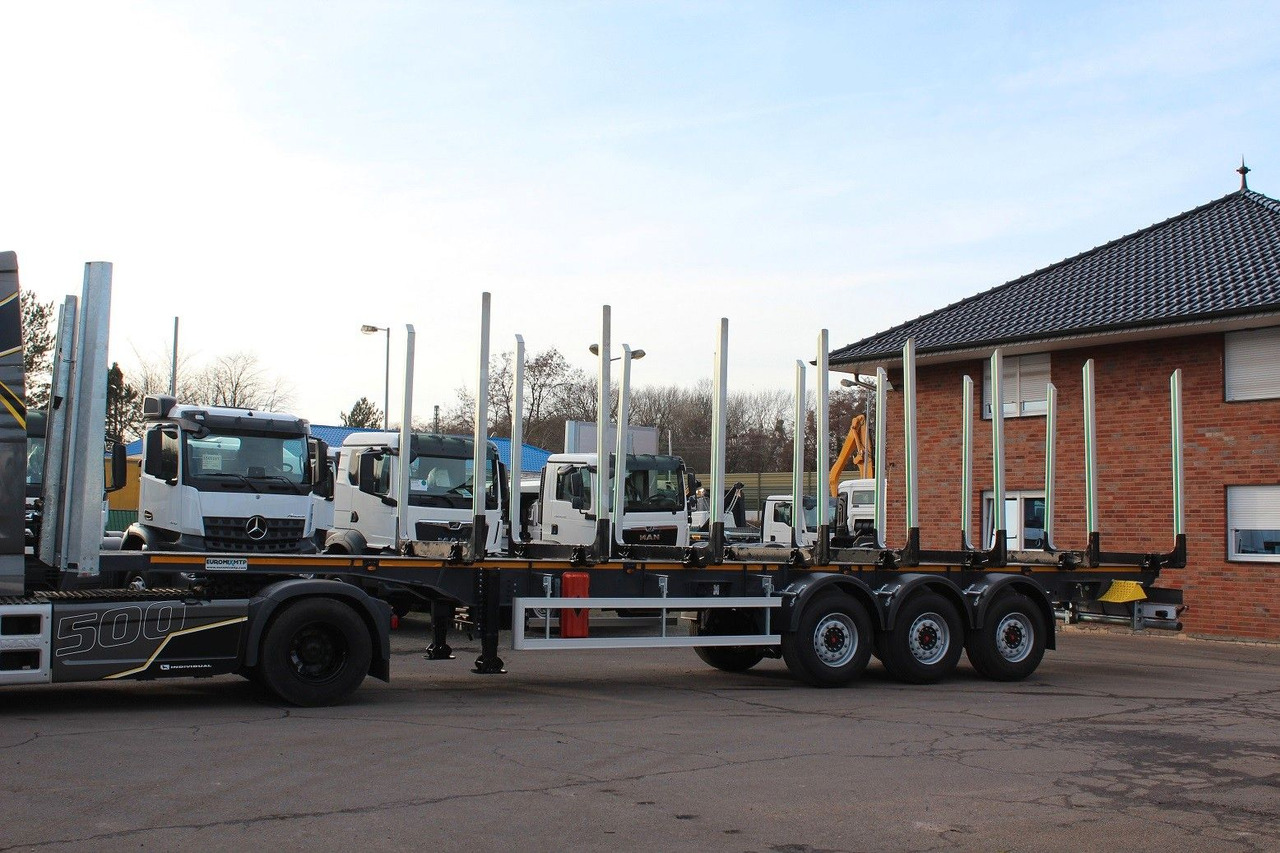 HD Truck Solution Holz und Langmaterial - Kokvedēja puspiekabe: foto 1 HD Truck Solution Holz und Langmaterial - Kokvedēja puspiekabe: foto 1