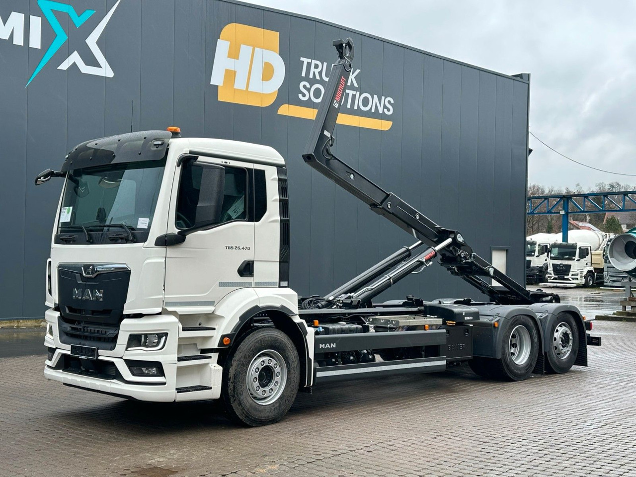 MAN TGS 26.470 6x2 Retarder MulitLift 21S59 - Pacēlājs ar āķi, Kravas auto ar manipulatoru: foto 1 MAN TGS 26.470 6x2 Retarder MulitLift 21S59 - Pacēlājs ar āķi, Kravas auto ar manipulatoru: foto 1