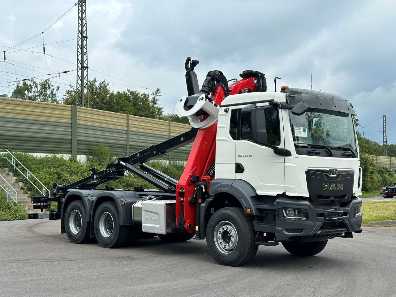 MAN TGS 33.440 6x4 Epsilon 170Z MultiLift 20s56 - Pacēlājs ar āķi, Kravas auto ar manipulatoru: foto 1 MAN TGS 33.440 6x4 Epsilon 170Z MultiLift 20s56 - Pacēlājs ar āķi, Kravas auto ar manipulatoru: foto 1