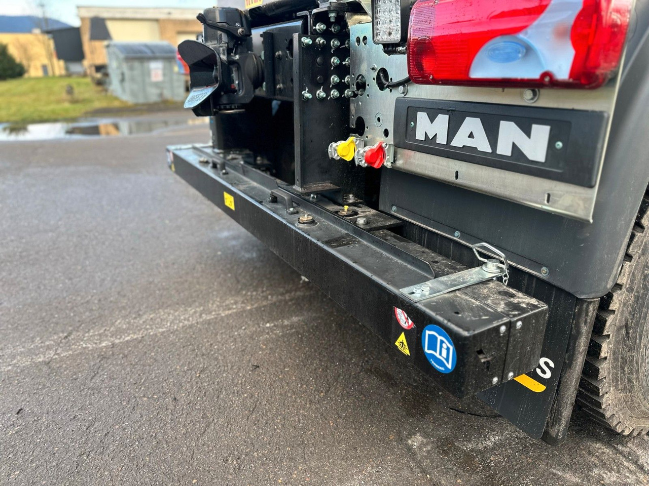 Pacēlājs ar āķi, Kravas auto ar manipulatoru MAN TGS 33.440 6x4 Euro6e Abrollkipper Hyva: foto 14
