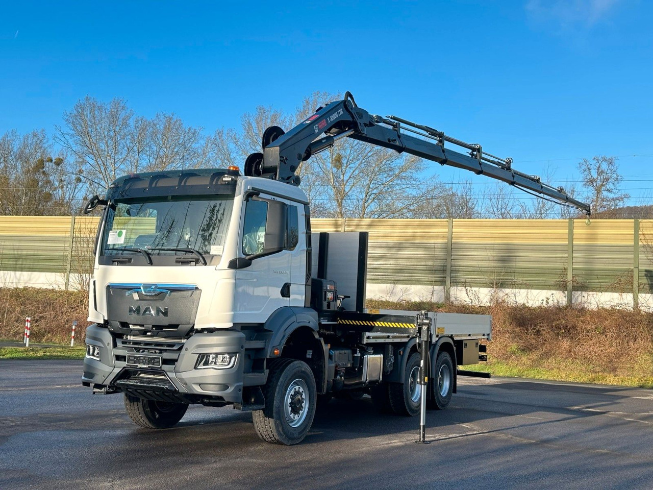 MAN TGS 33.440 6x6 Kran HIAB 228-6 - Bortu kravas automašīna/ Platforma, Kravas auto ar manipulatoru: foto 2 MAN TGS 33.440 6x6 Kran HIAB 228-6 - Bortu kravas automašīna/ Platforma, Kravas auto ar manipulatoru: foto 2