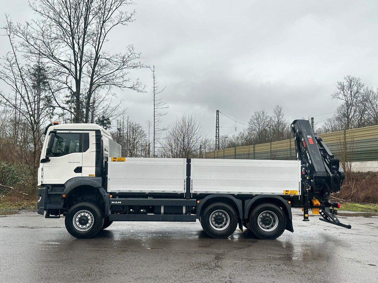 MAN TGS 33.440 6x6 Kran HIAB X-HiPro 302 E 6 - Kravas auto ar manipulatoru: foto 4 MAN TGS 33.440 6x6 Kran HIAB X-HiPro 302 E 6 - Kravas auto ar manipulatoru: foto 4