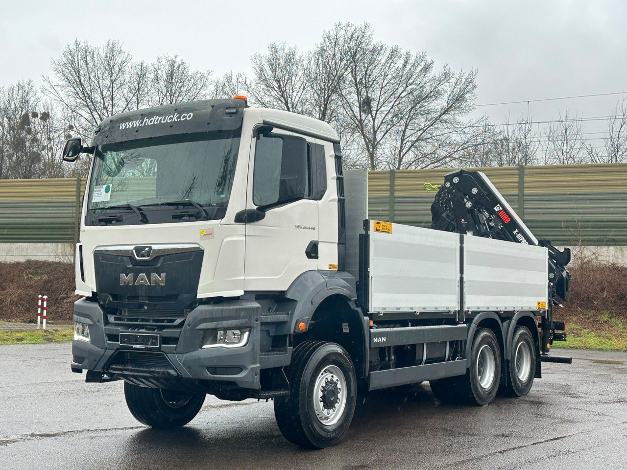 MAN TGS 33.440 6x6 Kran HIAB X-HiPro 302 E 6 - Kravas auto ar manipulatoru: foto 2 MAN TGS 33.440 6x6 Kran HIAB X-HiPro 302 E 6 - Kravas auto ar manipulatoru: foto 2