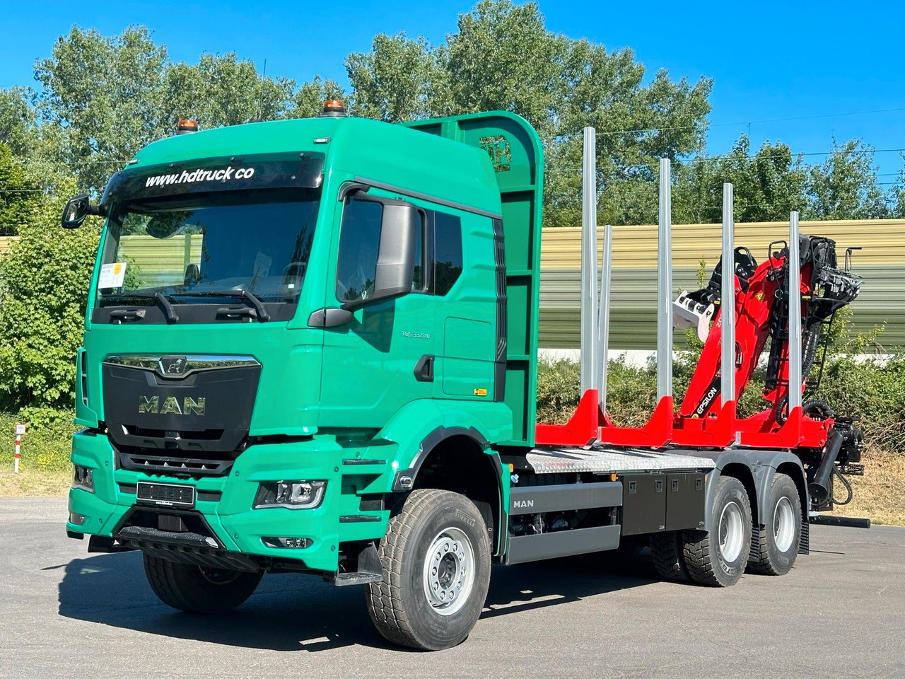 MAN TGS 33.510 6X4 BB Euro6e EPSILON 150Z - Kokvedējs, Kravas auto ar manipulatoru: foto 1 MAN TGS 33.510 6X4 BB Euro6e EPSILON 150Z - Kokvedējs, Kravas auto ar manipulatoru: foto 1