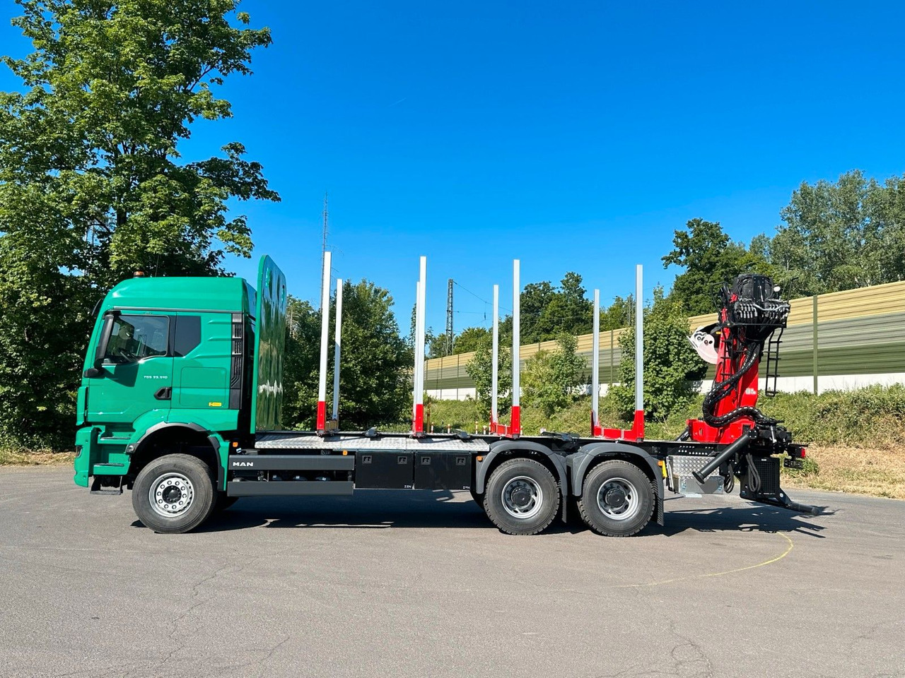 MAN TGS 33.510 6X4 BB Euro6e EPSILON 150Z - Kokvedējs, Kravas auto ar manipulatoru: foto 3 MAN TGS 33.510 6X4 BB Euro6e EPSILON 150Z - Kokvedējs, Kravas auto ar manipulatoru: foto 3