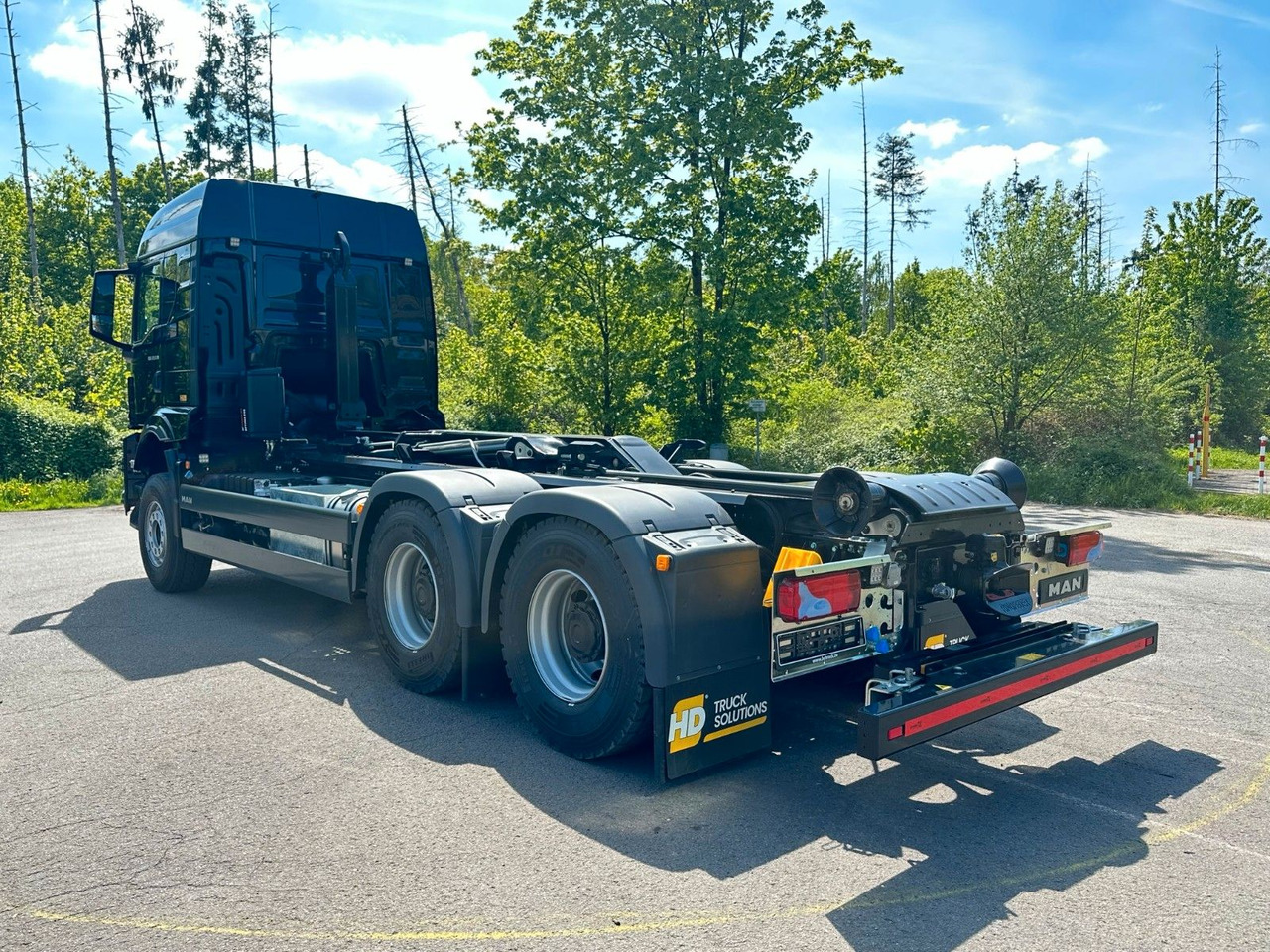 Pacēlājs ar āķi, Kravas auto ar manipulatoru MAN TGS 33.520 6X4  Euro6e Abrollkipper MULTILIFT: foto 11