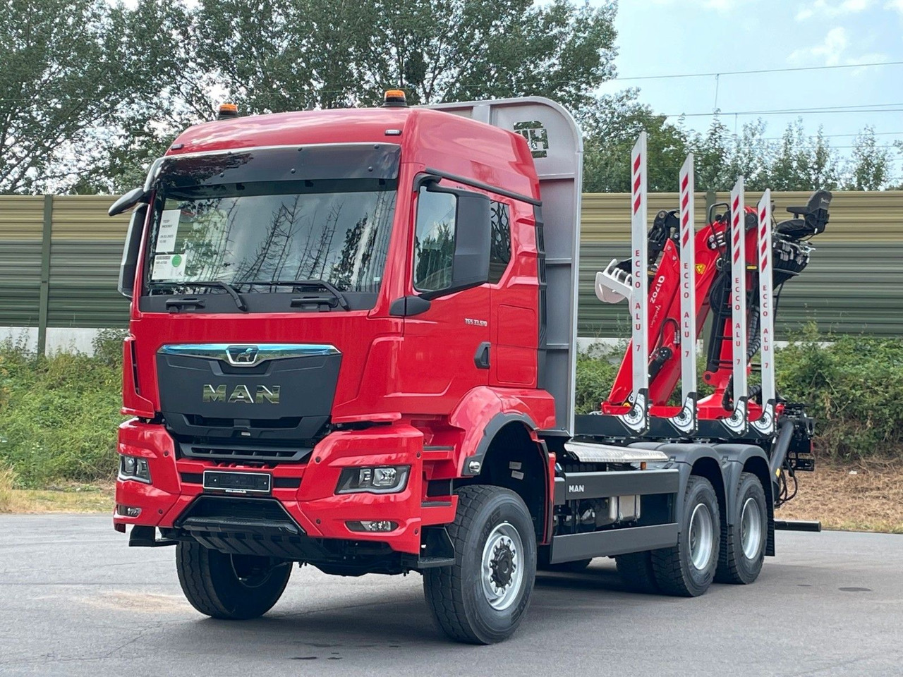 MAN TGS 33.520 6X6 Euro6e Radstand 3900mm EPSILON - Kokvedējs, Kravas auto ar manipulatoru: foto 3 MAN TGS 33.520 6X6 Euro6e Radstand 3900mm EPSILON - Kokvedējs, Kravas auto ar manipulatoru: foto 3