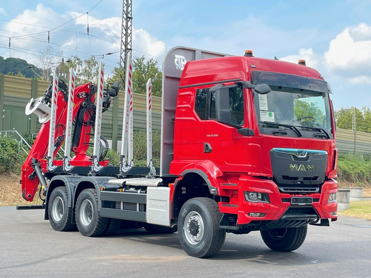 MAN TGS 33.520 6X6 Euro6e Radstand 3900mm EPSILON - Kokvedējs, Kravas auto ar manipulatoru: foto 1 MAN TGS 33.520 6X6 Euro6e Radstand 3900mm EPSILON - Kokvedējs, Kravas auto ar manipulatoru: foto 1
