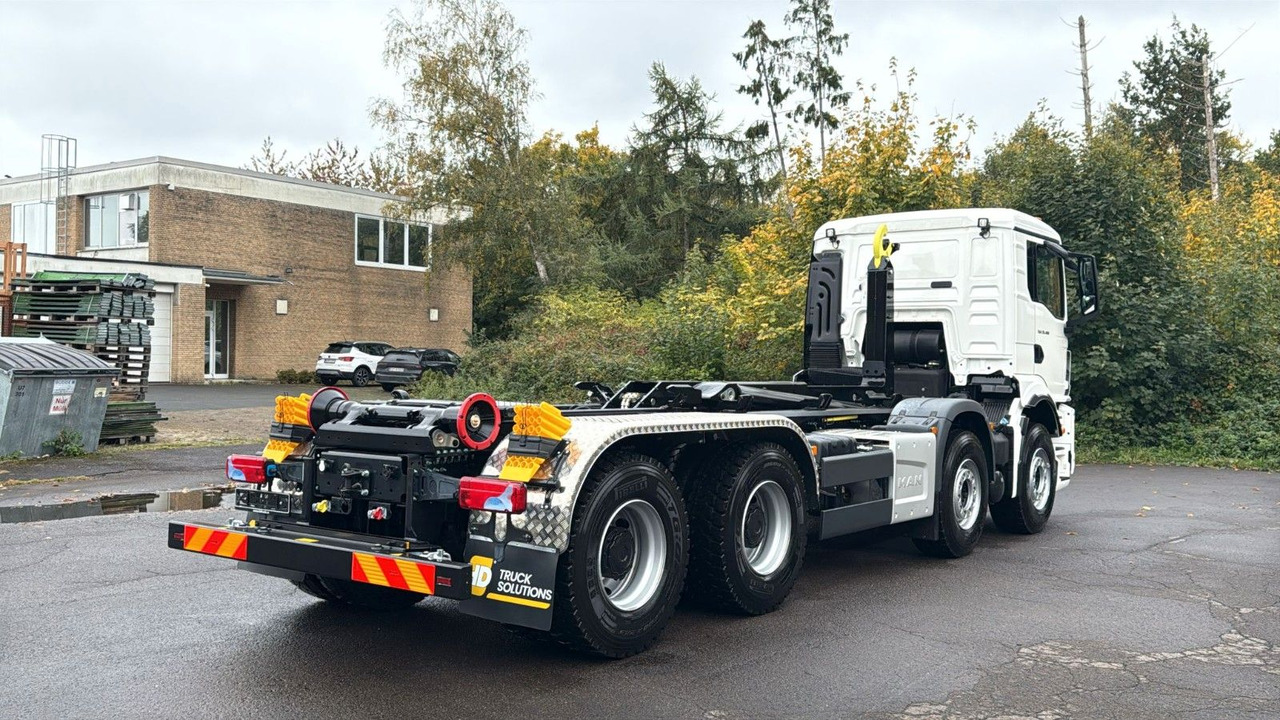 MAN TGS 35.480 8x4 Euro6e Hiab MultLift Abrollkipper - Pacēlājs ar āķi, Kravas auto ar manipulatoru: foto 5 MAN TGS 35.480 8x4 Euro6e Hiab MultLift Abrollkipper - Pacēlājs ar āķi, Kravas auto ar manipulatoru: foto 5
