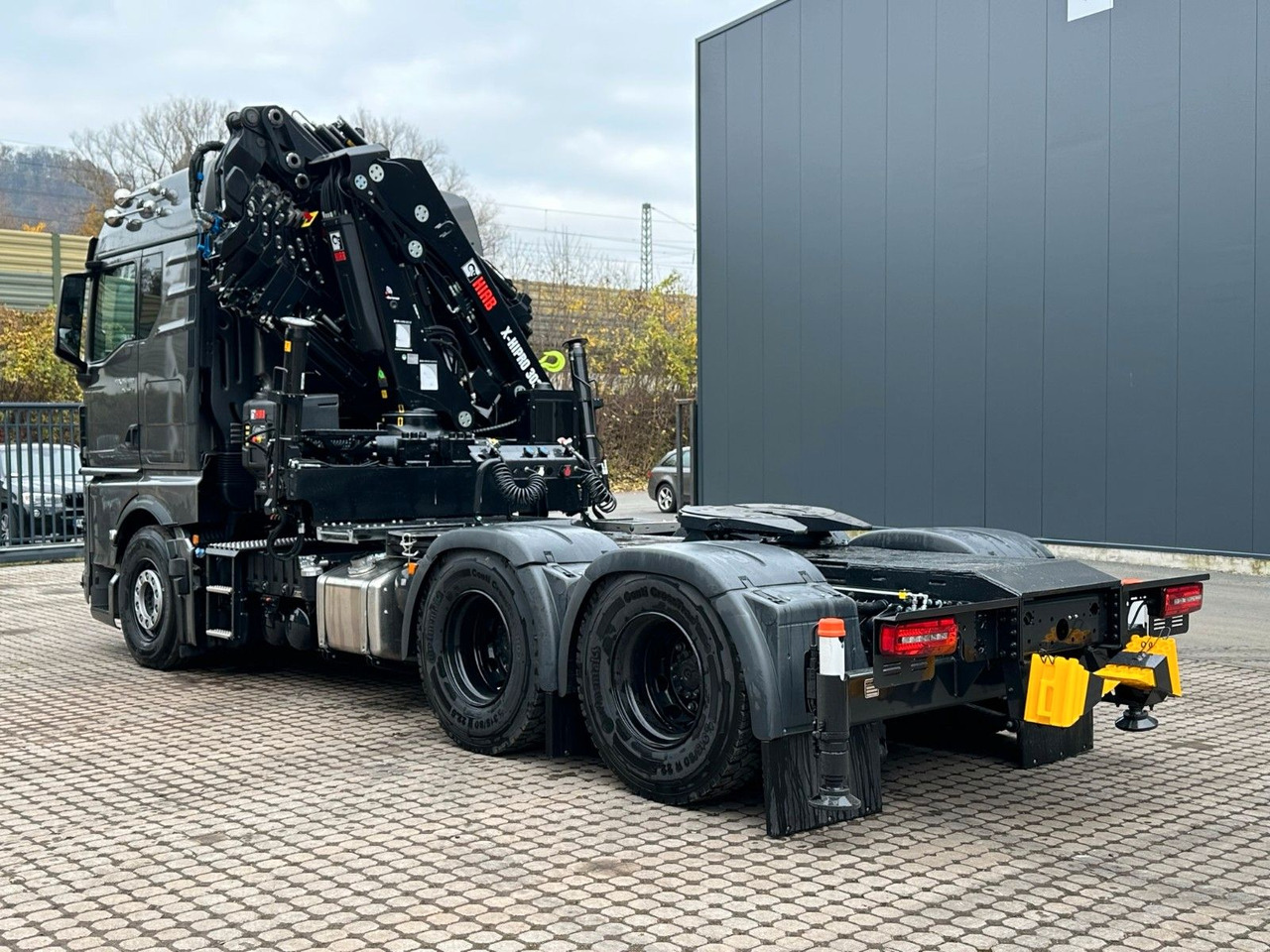 Kravas auto ar manipulatoru MAN TGX 26.580 6x4 Kran Hiab 302-6 + Jib-4: foto 10