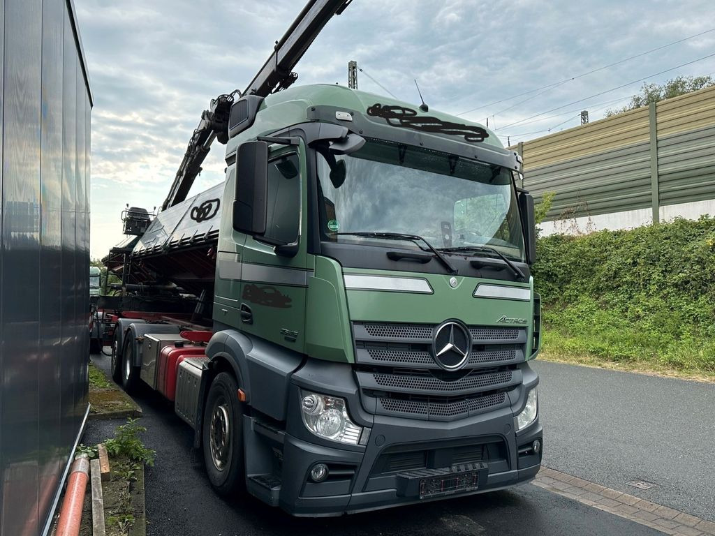 Mercedes-Benz 2545 6x2 Euro6 2-Seiten-Kipper ATLAS 145 KRAN  līzingu Mercedes-Benz 2545 6x2 Euro6 2-Seiten-Kipper ATLAS 145 KRAN: foto 9