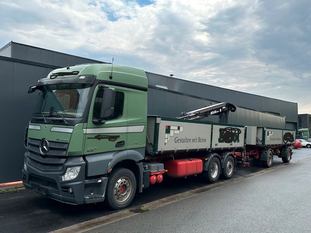 Mercedes-Benz 2545 6x2 Euro6 2-Seiten-Kipper ATLAS 145 KRAN  līzingu Mercedes-Benz 2545 6x2 Euro6 2-Seiten-Kipper ATLAS 145 KRAN: foto 10