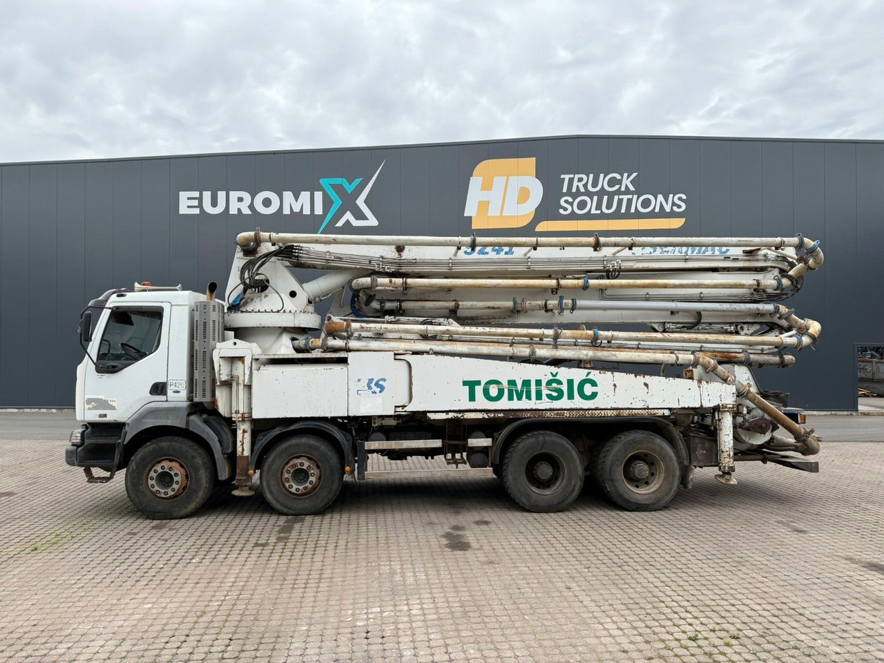 Renault Kerax 420 dci Sermac 41m Betonpumpe - Betona sūknis: foto 2 Renault Kerax 420 dci Sermac 41m Betonpumpe - Betona sūknis: foto 2