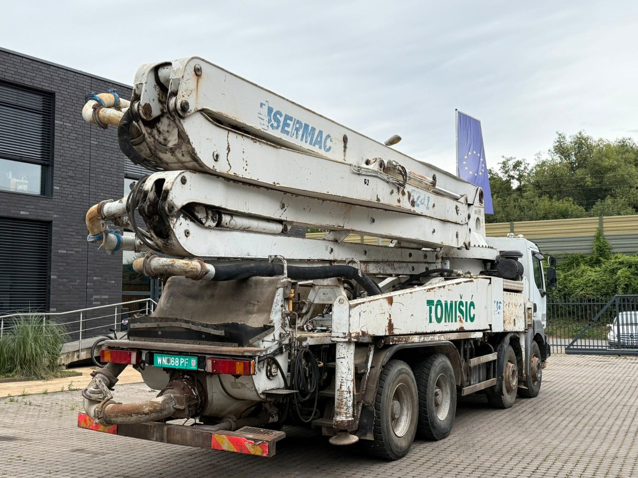 Renault Kerax 420 dci Sermac 41m Betonpumpe - Betona sūknis: foto 4 Renault Kerax 420 dci Sermac 41m Betonpumpe - Betona sūknis: foto 4