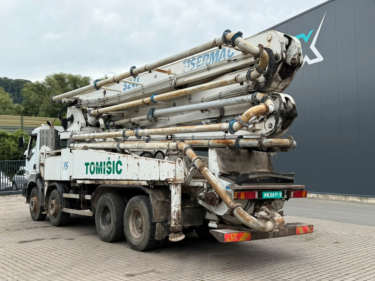 Renault Kerax 420 dci Sermac 41m Betonpumpe - Betona sūknis: foto 3 Renault Kerax 420 dci Sermac 41m Betonpumpe - Betona sūknis: foto 3