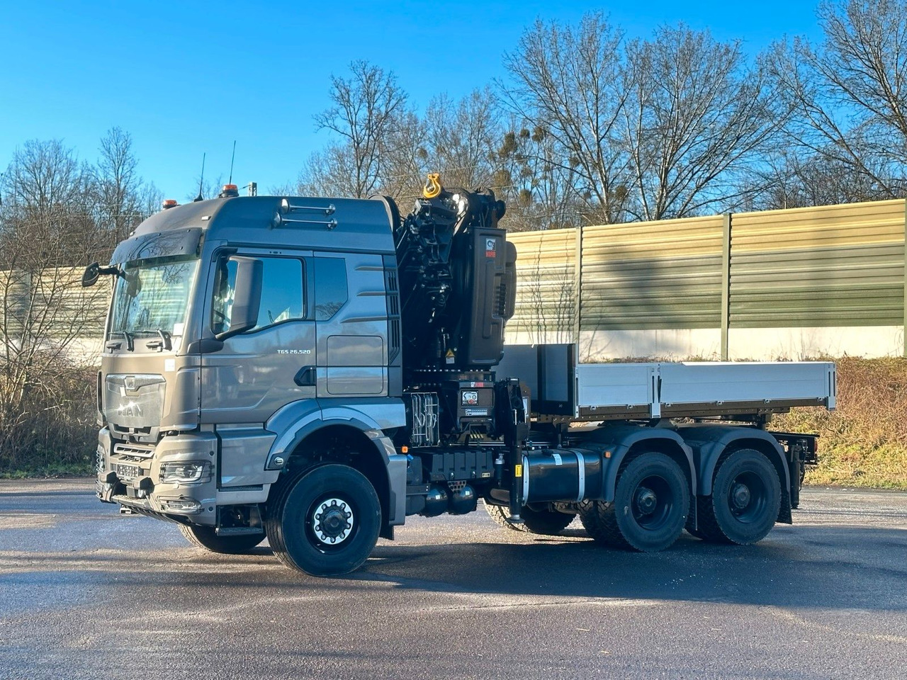 MAN TGS 26.520 6x6 Kran HIAB X-HIPRO 548E-8 - Vilcējs: foto 3 MAN TGS 26.520 6x6 Kran HIAB X-HIPRO 548E-8 - Vilcējs: foto 3