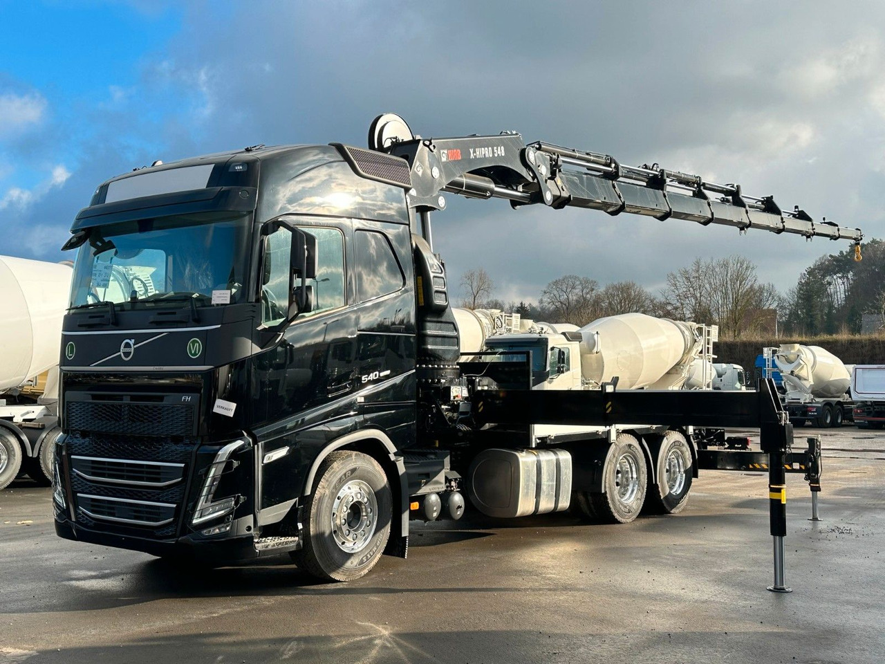 Volvo FH 540 6x4 Euro6e HIAB X-HIPRO 548 E 8 - Kravas auto ar manipulatoru: foto 1 Volvo FH 540 6x4 Euro6e HIAB X-HIPRO 548 E 8 - Kravas auto ar manipulatoru: foto 1