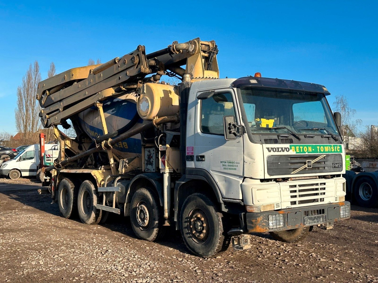 Volvo FM380 8X4 CIFA 28m Fahrmischer Pumpe - Betona sūknis: foto 1 Volvo FM380 8X4 CIFA 28m Fahrmischer Pumpe - Betona sūknis: foto 1