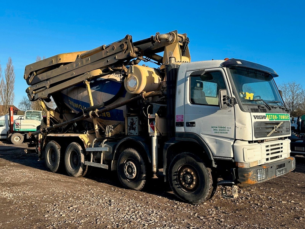 Volvo FM380 8X4 CIFA 28m Fahrmischer Pumpe - Betona sūknis: foto 2 Volvo FM380 8X4 CIFA 28m Fahrmischer Pumpe - Betona sūknis: foto 2