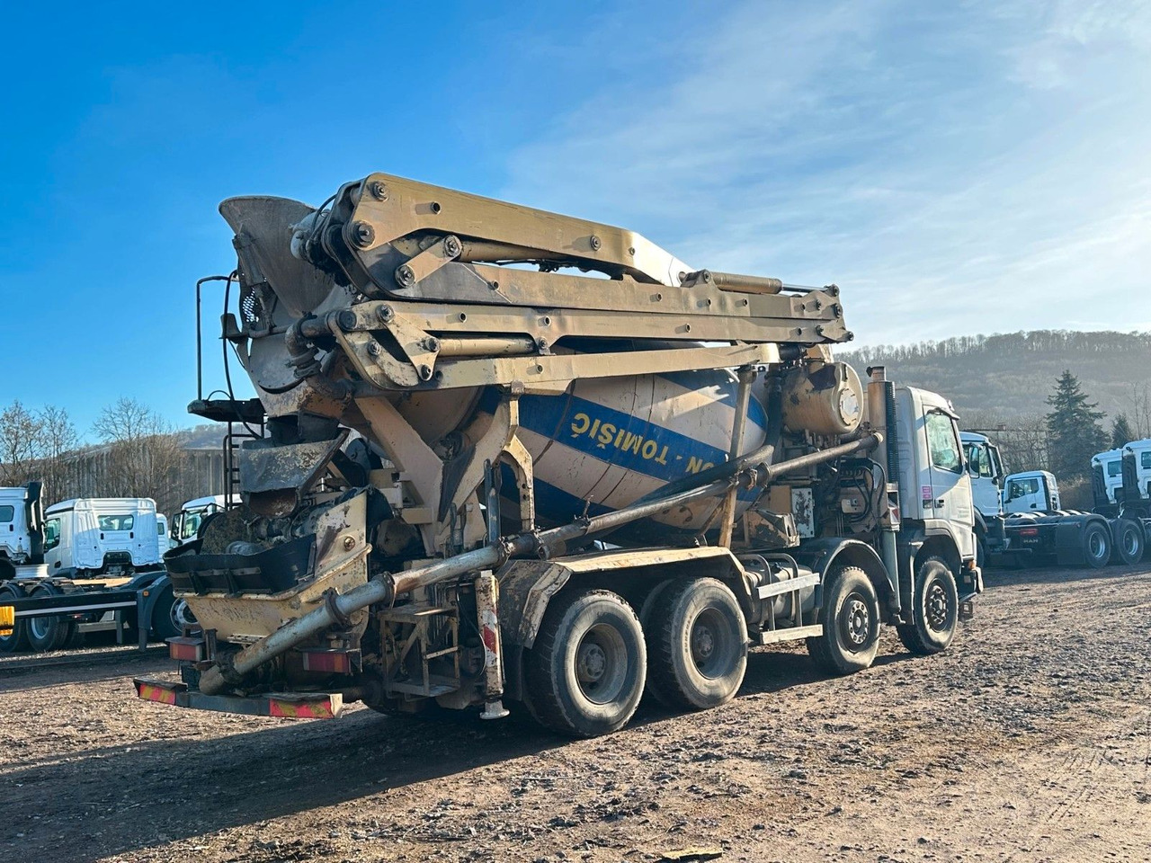 Volvo FM380 8X4 CIFA 28m Fahrmischer Pumpe - Betona sūknis: foto 4 Volvo FM380 8X4 CIFA 28m Fahrmischer Pumpe - Betona sūknis: foto 4