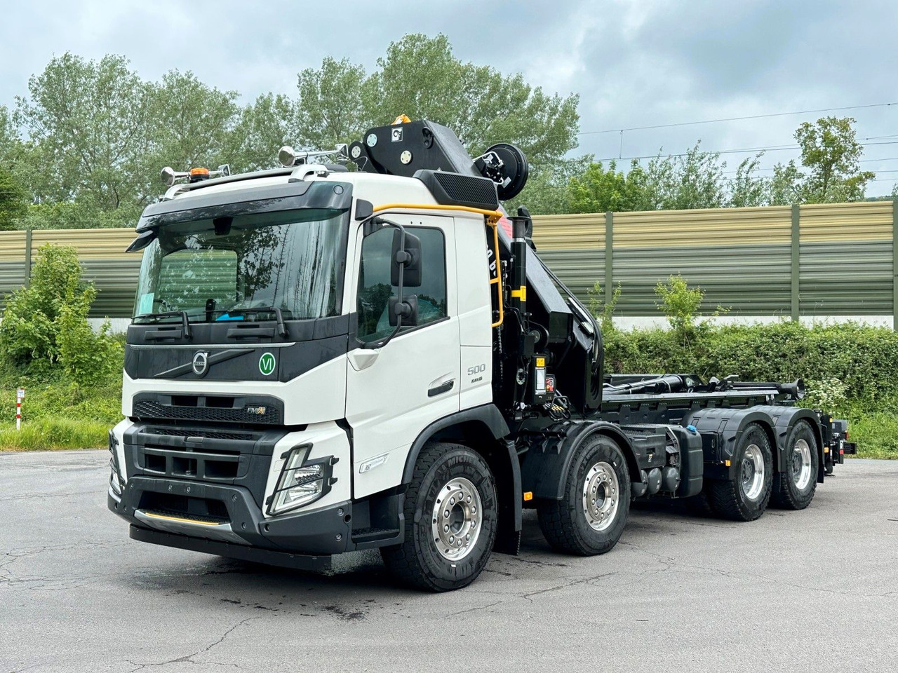 Volvo FMX 500 8x4 Abrollkipper + Kran Hiab 658-6 - Pacēlājs ar āķi, Kravas auto ar manipulatoru: foto 2 Volvo FMX 500 8x4 Abrollkipper + Kran Hiab 658-6 - Pacēlājs ar āķi, Kravas auto ar manipulatoru: foto 2