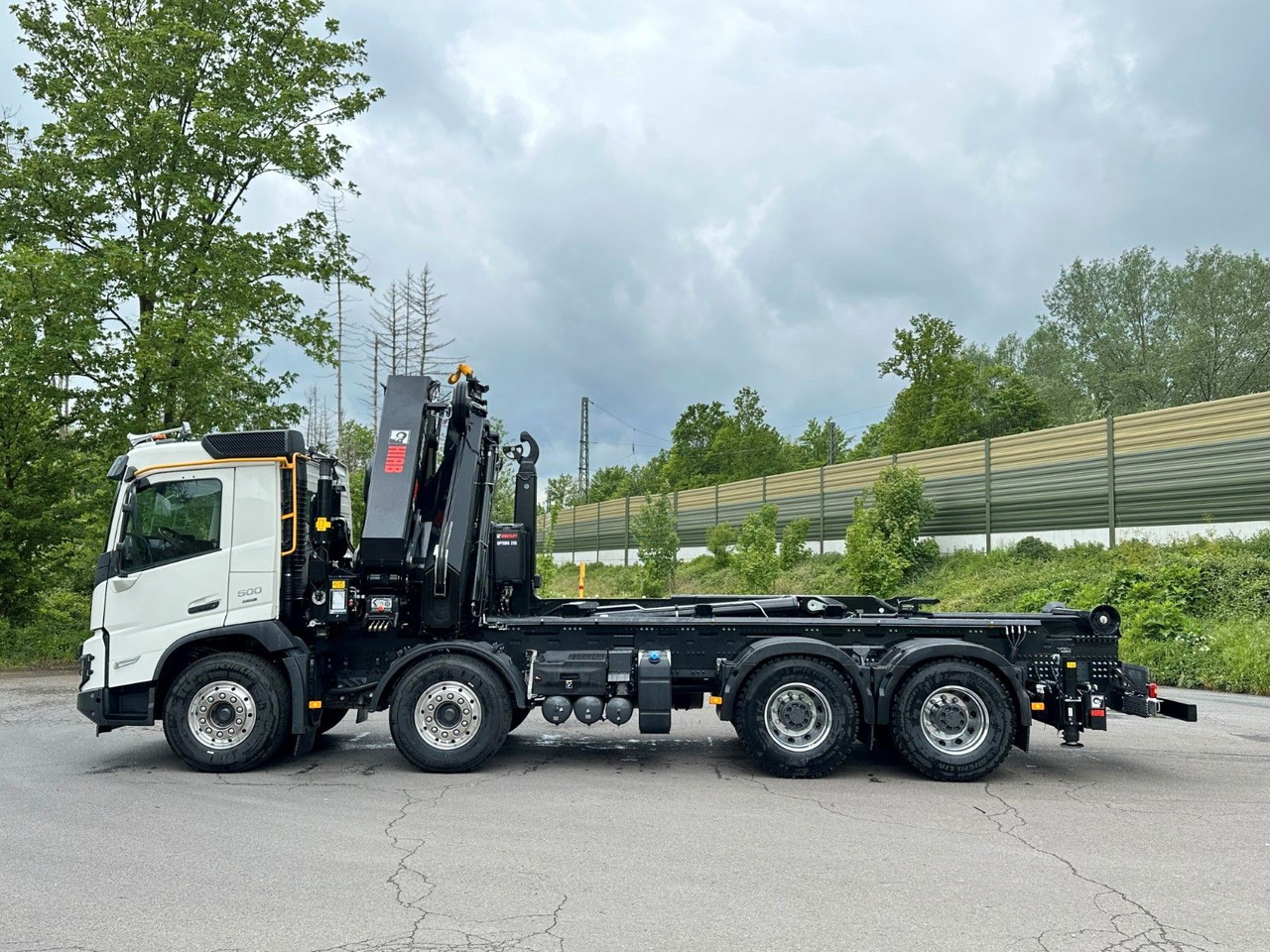 Volvo FMX 500 8x4 Abrollkipper + Kran Hiab 658-6 - Pacēlājs ar āķi, Kravas auto ar manipulatoru: foto 4 Volvo FMX 500 8x4 Abrollkipper + Kran Hiab 658-6 - Pacēlājs ar āķi, Kravas auto ar manipulatoru: foto 4