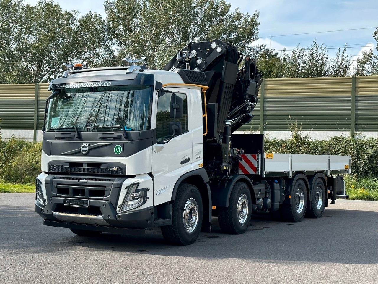 Volvo FMX 500 8x4 EFFER 955-8s + Jib 6s - Bortu kravas automašīna/ Platforma, Kravas auto ar manipulatoru: foto 3 Volvo FMX 500 8x4 EFFER 955-8s + Jib 6s - Bortu kravas automašīna/ Platforma, Kravas auto ar manipulatoru: foto 3