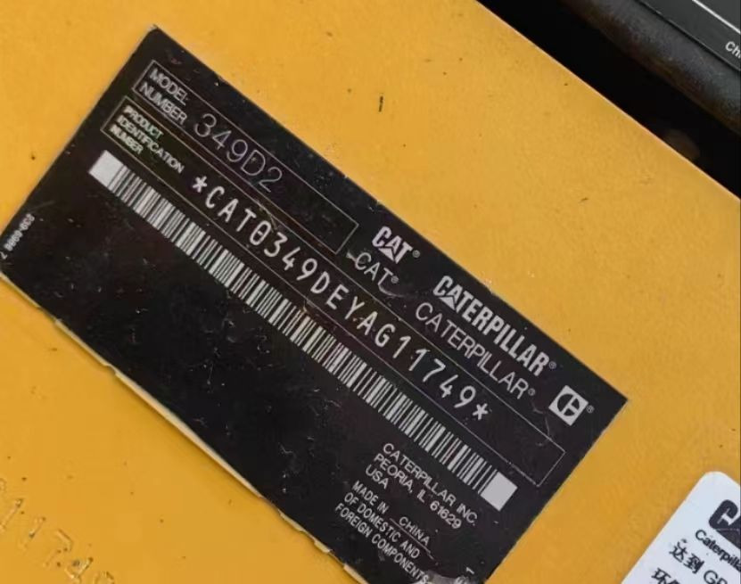CAT 349 D 2 - Kāpurķēžu ekskavators: foto 2 CAT 349 D 2 - Kāpurķēžu ekskavators: foto 2