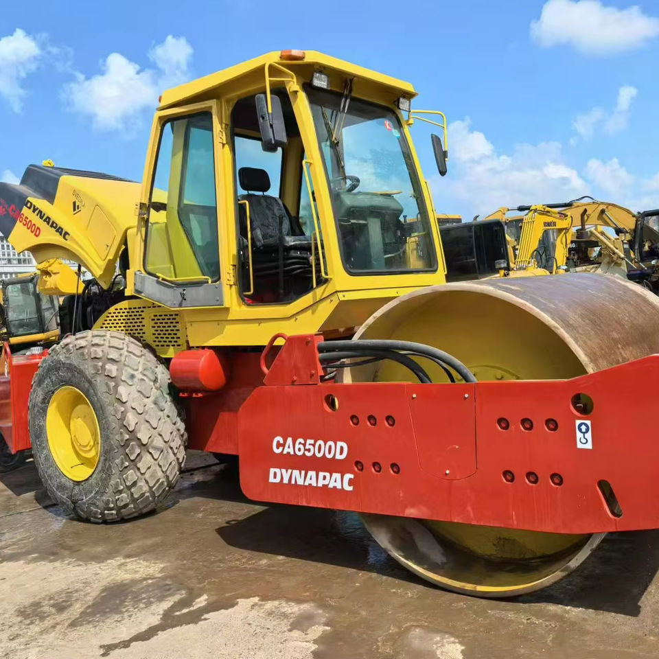 Used Original  Road Roller DYNAPAC CA6500D Road Rollers  High Quality Second Hand Construction Machinery - Vibrorullis: foto 1 Used Original  Road Roller DYNAPAC CA6500D Road Rollers  High Quality Second Hand Construction Machinery - Vibrorullis: foto 1