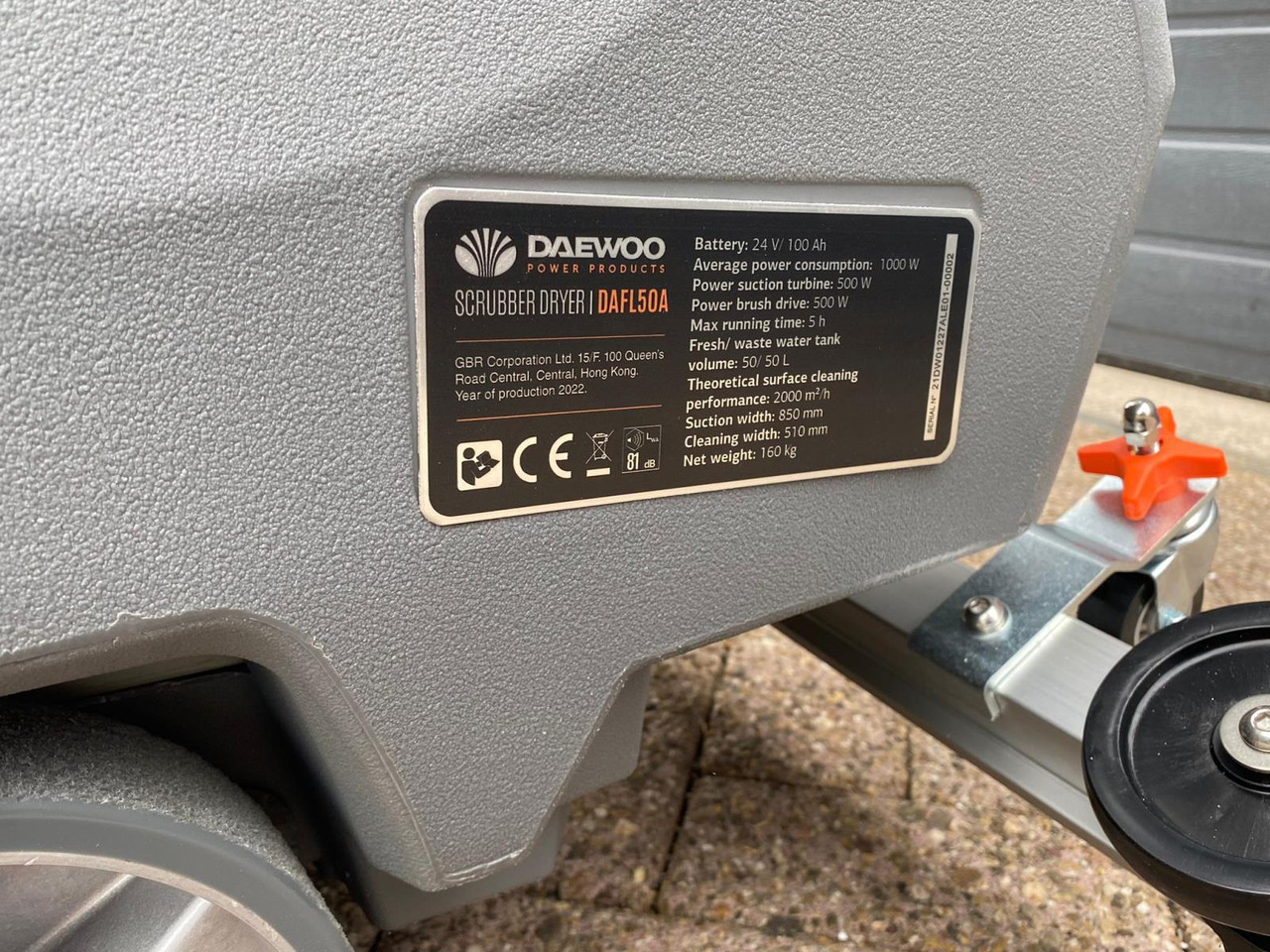 Daewoo DAFL50A Schrobzuigmachine - Tīrīšanas iekārta: foto 3 Daewoo DAFL50A Schrobzuigmachine - Tīrīšanas iekārta: foto 3