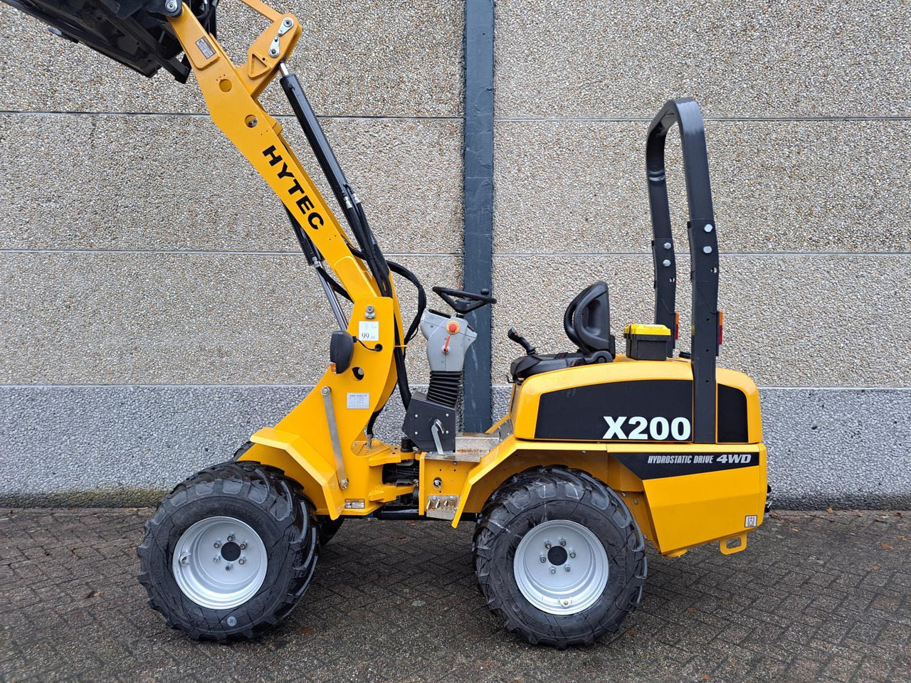 Hytec X200 Wiellader (Nieuw, 2024) - Mini iekrāvējs: foto 5 Hytec X200 Wiellader (Nieuw, 2024) - Mini iekrāvējs: foto 5