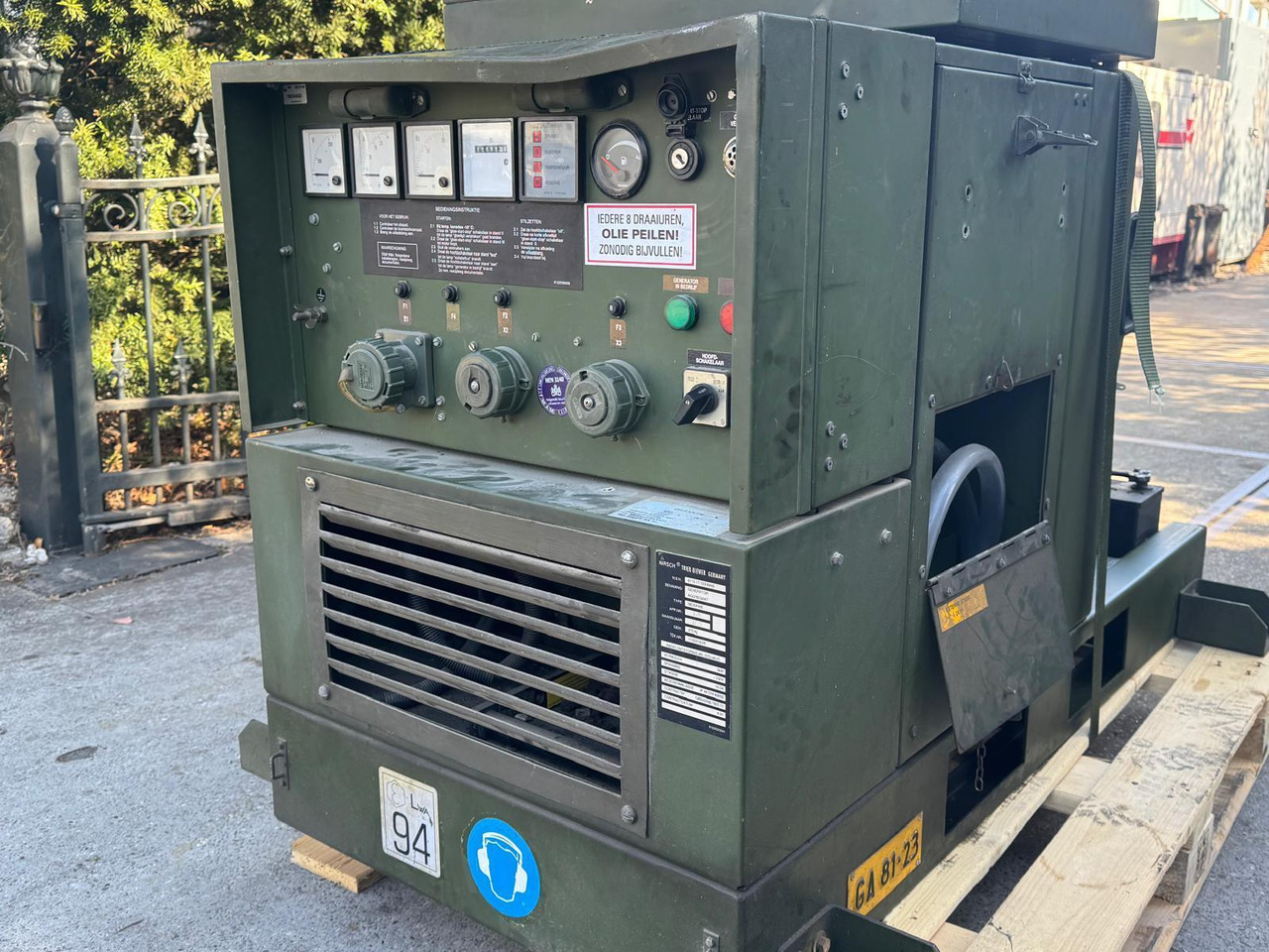 Kirsch Generator met Hatz 1040C Diesel - Elektroģenerators: foto 1 Kirsch Generator met Hatz 1040C Diesel - Elektroģenerators: foto 1