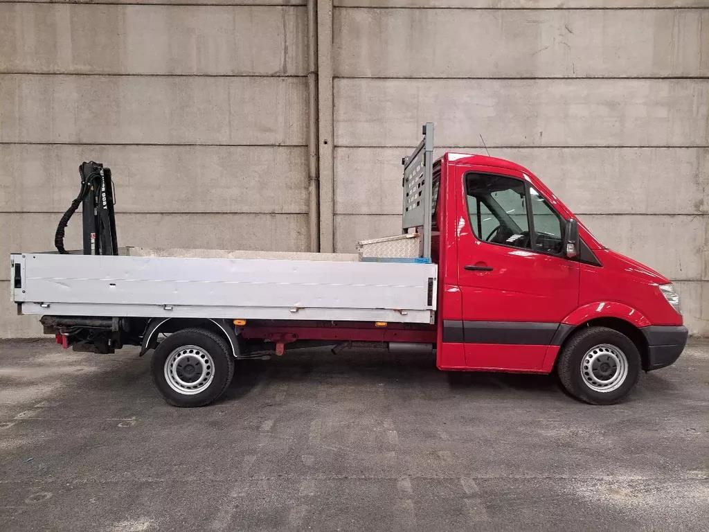 Mercedes-Benz Sprinter 313 2.2 CDI AUT Open laadbak met Hiab 008T kraan 9-VJT-34 213.086 km - Automašīna ar kravas platformu: foto 4 Mercedes-Benz Sprinter 313 2.2 CDI AUT Open laadbak met Hiab 008T kraan 9-VJT-34 213.086 km - Automašīna ar kravas platformu: foto 4