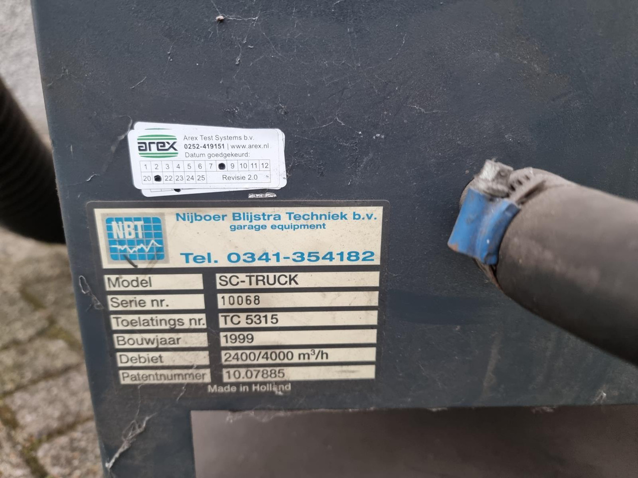 NBT SC-Truck Roetmeter met Slangen - Garāžu aprīkojums: foto 4 NBT SC-Truck Roetmeter met Slangen - Garāžu aprīkojums: foto 4