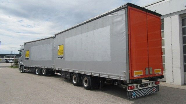 Kravas automašīna ar tentu Mercedes-Benz Actros 5 2545LL inkl. Anhänger  Voll. 115qm,: foto 6