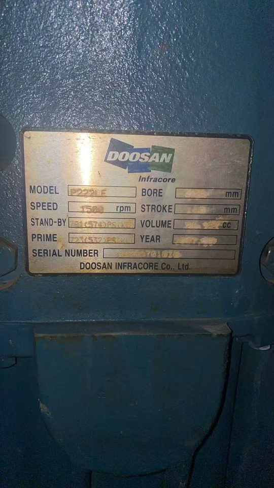 DOOSAN P222LE - Elektroģenerators: foto 5 DOOSAN P222LE - Elektroģenerators: foto 5