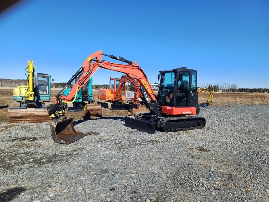 Kubota KX060-5 Engcon pyörittäjällä - Mini-ekskavators: foto 1 Kubota KX060-5 Engcon pyörittäjällä - Mini-ekskavators: foto 1