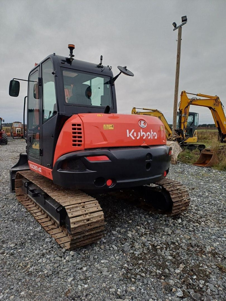 Kubota Kx080-4a Engcon pyörittäjällä - Mini-ekskavators: foto 4 Kubota Kx080-4a Engcon pyörittäjällä - Mini-ekskavators: foto 4