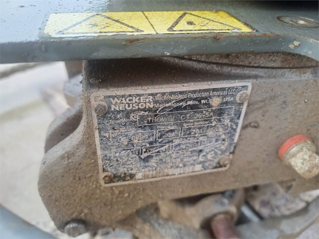 Wacker Neuson Trowel ct36-5a betonihierrin - Betona slīpmašīna: foto 4 Wacker Neuson Trowel ct36-5a betonihierrin - Betona slīpmašīna: foto 4