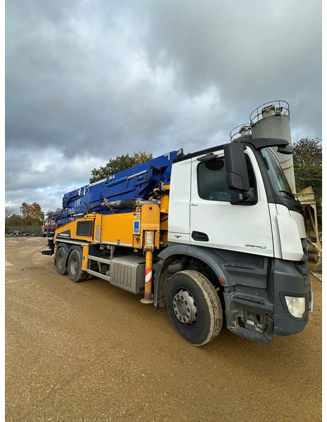 Mercedes-Benz Actros - Stacionārais betona sūknis: foto 2 Mercedes-Benz Actros - Stacionārais betona sūknis: foto 2
