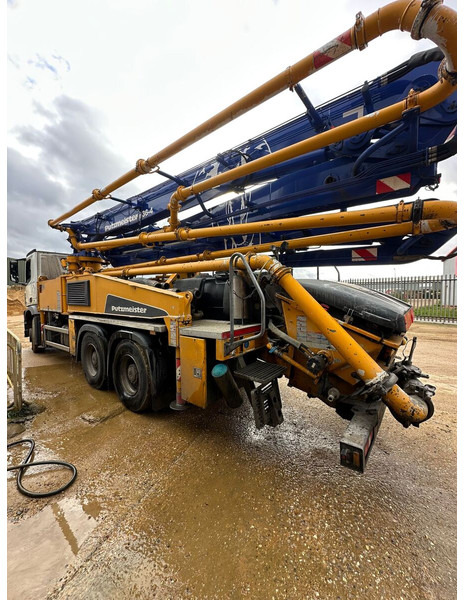Mercedes-Benz Actros - Stacionārais betona sūknis: foto 3 Mercedes-Benz Actros - Stacionārais betona sūknis: foto 3