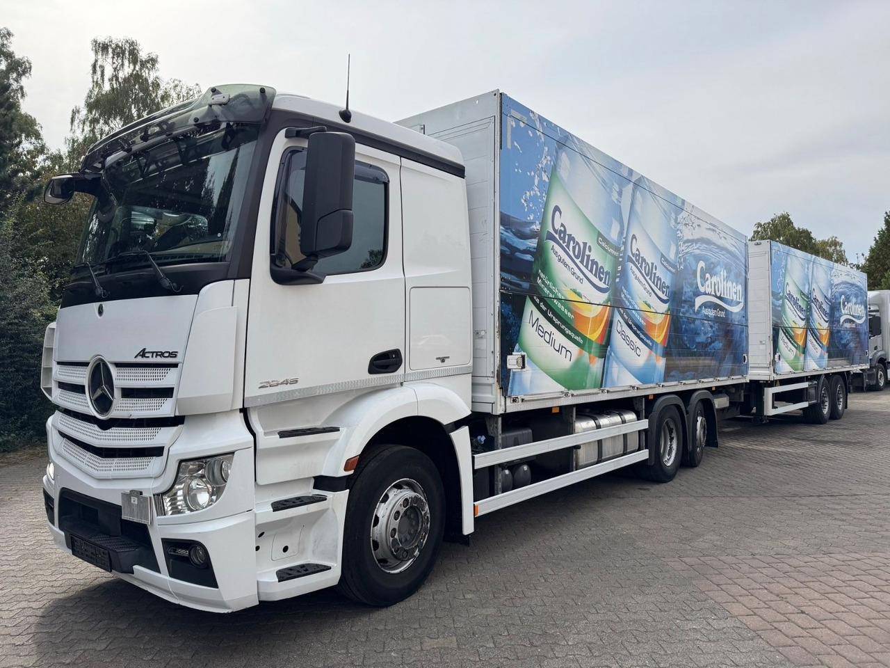 Mercedes-Benz Actros 2645/2xLBW/Retarder/Lenk-Lift/2xAHK - Kravas automašīna dzērienu pārvadāšanai: foto 2 Mercedes-Benz Actros 2645/2xLBW/Retarder/Lenk-Lift/2xAHK - Kravas automašīna dzērienu pārvadāšanai: foto 2