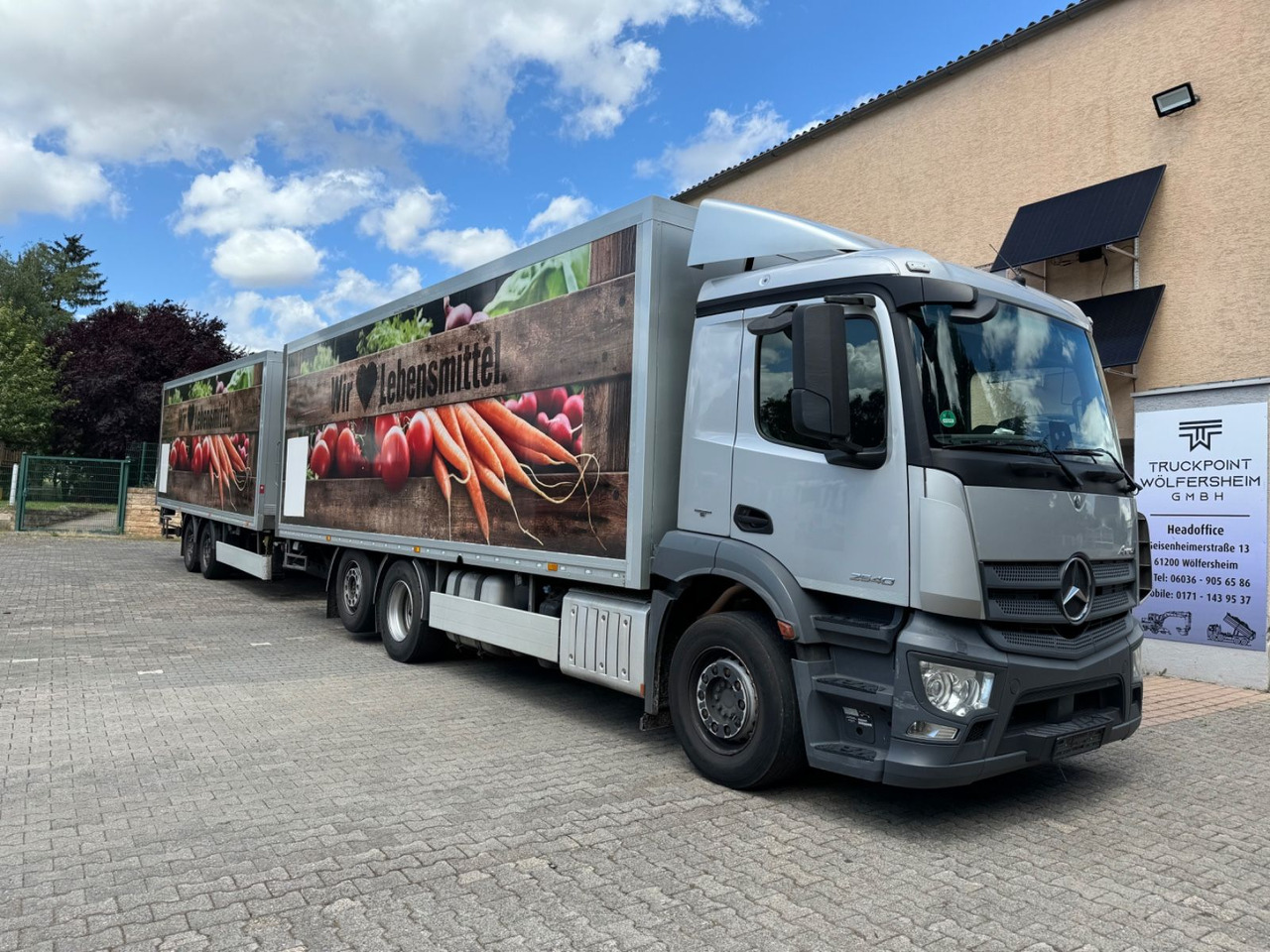 Mercedes-Benz Antos 2540/Durchladbar/2xLBW/Frigoblock - Kravas automašīna refrižerators: foto 1 Mercedes-Benz Antos 2540/Durchladbar/2xLBW/Frigoblock - Kravas automašīna refrižerators: foto 1