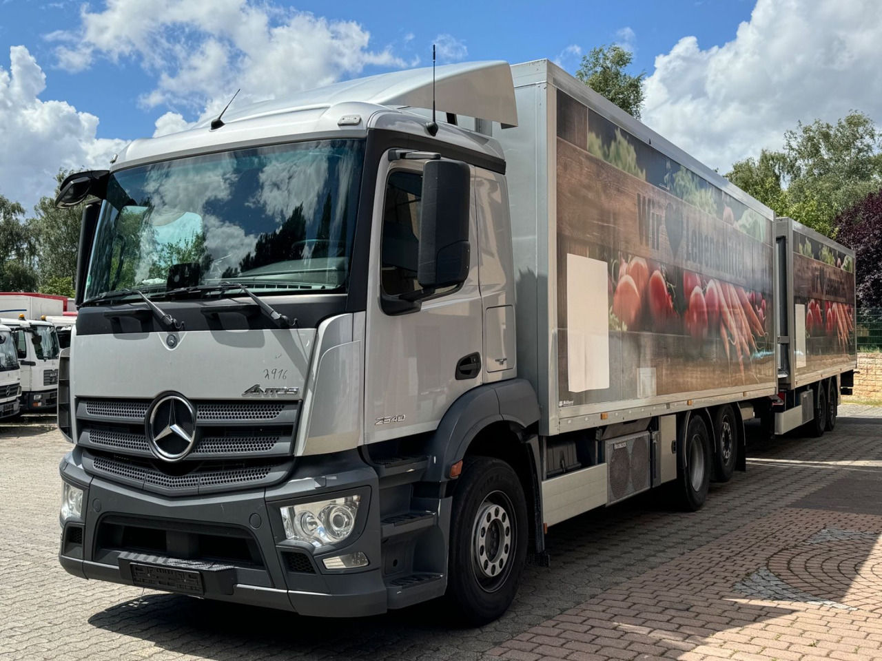 Mercedes-Benz Antos 2540/Durchladbar/Frigoblock/2x LBW/kpl.Zug - Kravas automašīna refrižerators: foto 2 Mercedes-Benz Antos 2540/Durchladbar/Frigoblock/2x LBW/kpl.Zug - Kravas automašīna refrižerators: foto 2