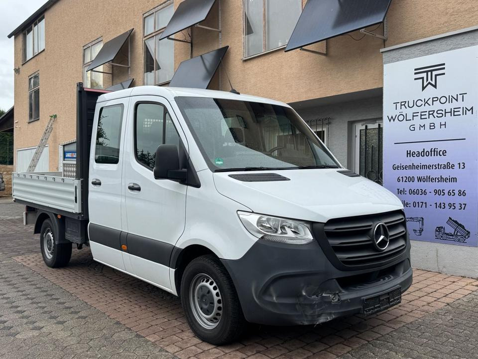 Mercedes-Benz Sprinter 315 CDI/Doka/Sitzheiz. - Automašīna ar kravas platformu, Kravas-pasažieru furgons: foto 1 Mercedes-Benz Sprinter 315 CDI/Doka/Sitzheiz. - Automašīna ar kravas platformu, Kravas-pasažieru furgons: foto 1