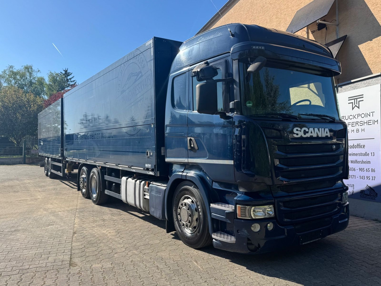 Scania R450 Lift-Achse/Mitnahmestp./Kupplungspedal - Kravas automašīna ar slēgto virsbūvi: foto 1 Scania R450 Lift-Achse/Mitnahmestp./Kupplungspedal - Kravas automašīna ar slēgto virsbūvi: foto 1