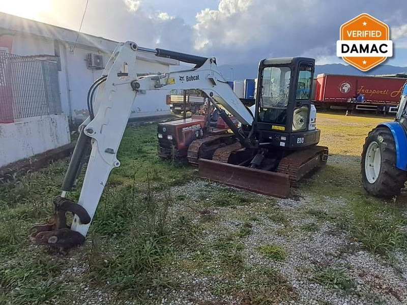 Bobcat E50 - Mini-ekskavators: foto 1 Bobcat E50 - Mini-ekskavators: foto 1