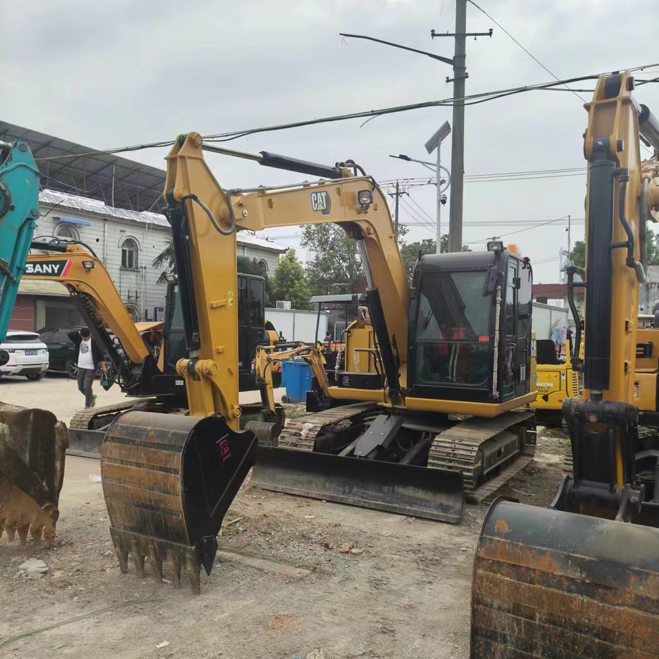 CATERPILLAR 308E2 - Kāpurķēžu ekskavators: foto 1 CATERPILLAR 308E2 - Kāpurķēžu ekskavators: foto 1