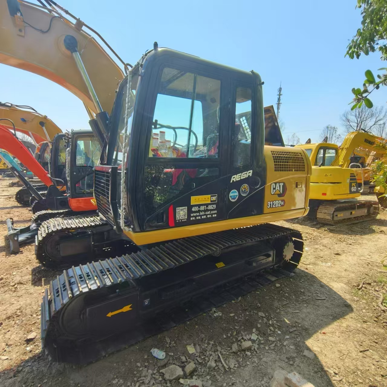 CATERPILLAR 312 - Kāpurķēžu ekskavators: foto 2 CATERPILLAR 312 - Kāpurķēžu ekskavators: foto 2
