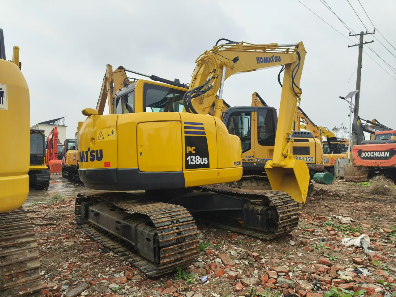 KOMATSU PC138US - Kāpurķēžu ekskavators: foto 4 KOMATSU PC138US - Kāpurķēžu ekskavators: foto 4